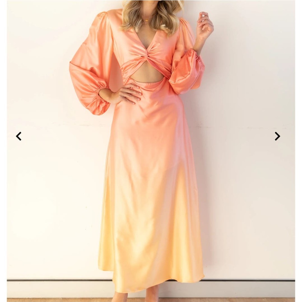 Petal And Pup Allysa‎ Midi Dress Sunrise

Hombre sz XS Pink Orange NWT